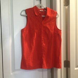 New York and Company/Eva Mendes cotton shirt. Size L